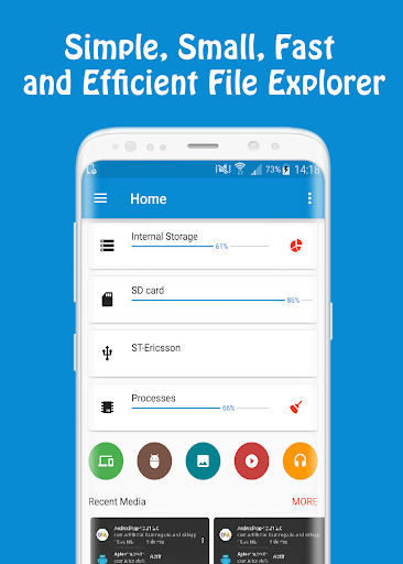 Android application SUI File Explorer Pro screenshort