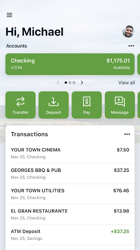 The Citizens Bank Now Screen 2
