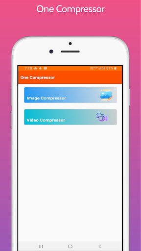 Android application One Compressor screenshort