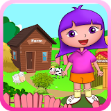 Sofia animals farm house games icon