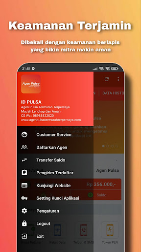 Agen Pulsa Termurah Terpercaya Screen 2