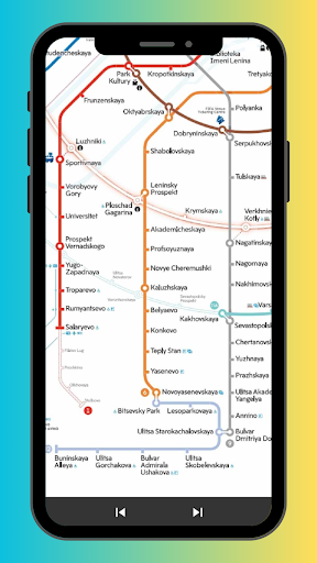 Moscow Metro Map 2024 Screen 3