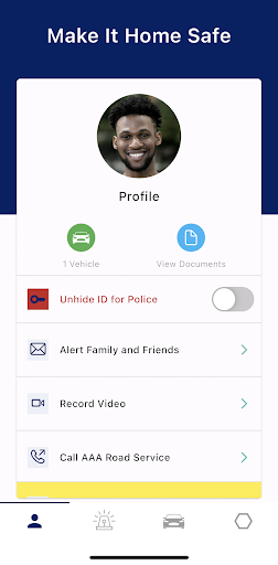 Android application Make It Home Safe screenshort