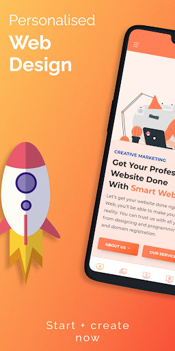 Android application Smart Web screenshort