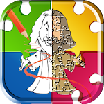 Bible coloring pages & jigsaw Apk