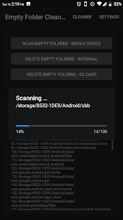 Empty Folder Cleaner Varies with device APK screenshots 10