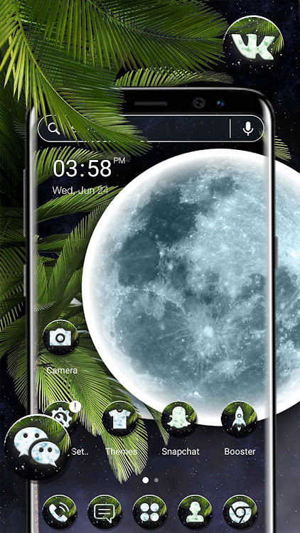 Moon Night Theme Launcher - 1.1.3 - (Android)
