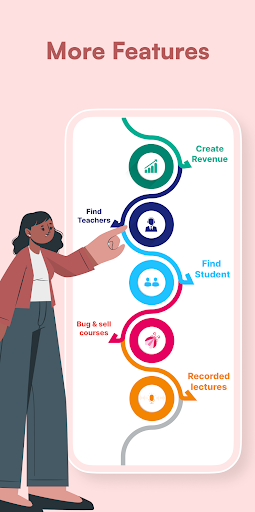 Screenshot of Educate - Online Classroom App