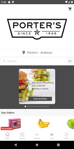Android application Porter's Pick Up screenshort