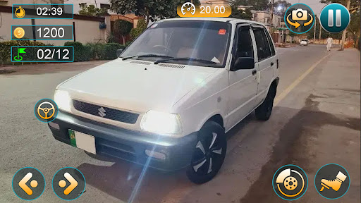 Maruti 800 Extreme Car Driving
