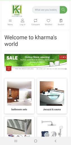 Android application Kharma Store screenshort