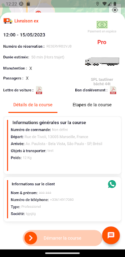 Tacamionnette Chauffeur Screen 3