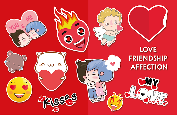 WAStickerApps - Love stickers - 1.9 - (Android)