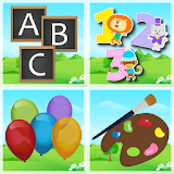 ABC,numbers & colors icon