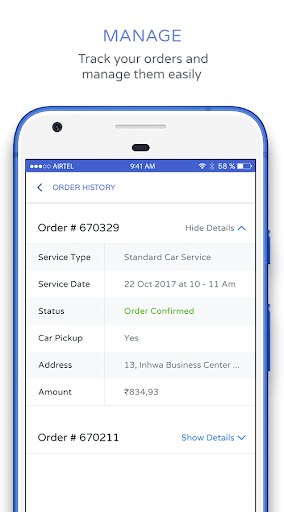 Gaadizo- Car Service & Repairs Screenshot