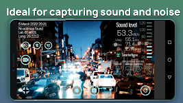 screenshot of SmarterNoise - Noise recorder