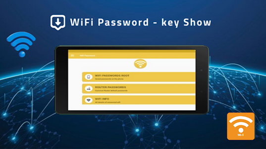 Wifi Password & key Show