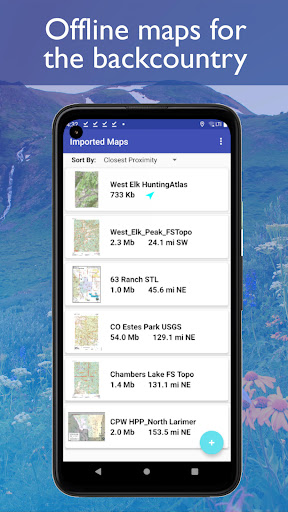 Screenshot of CPW Mobile PDF