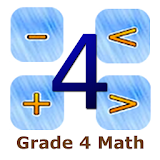 Grade 4 Math by 24by7exams icon