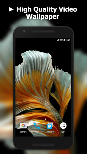 Android application I Fish Video Live Wallpaper screenshort