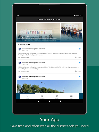 Harrison Township School Dist Screenshot 1 - AppWisp.com