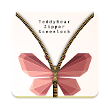 Butterfly Zipper Screen Lock icon