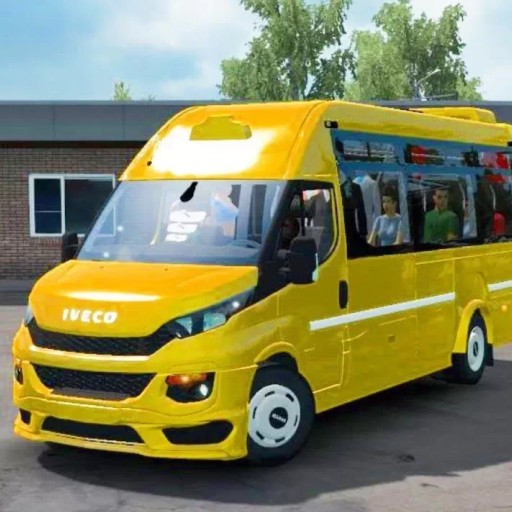 Van Minibus Driving Games 2023  Icon