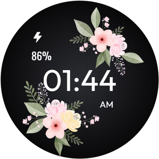 Floral WatchFace - FLOR-06 Download on Windows