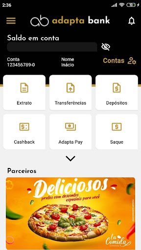 Adapta Bank Screen 3