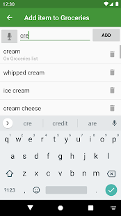 Our Groceries Shopping List Varies with device APK screenshots 4