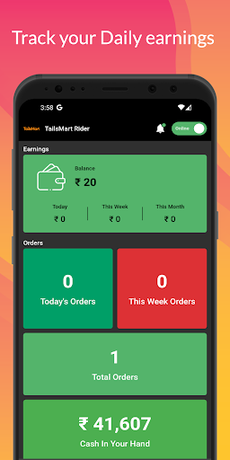 TailsMart Rider Screen 2