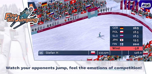 Fine Ski Jumping v0.7853 MOD APK(Unlimited Money)Free For Android 3