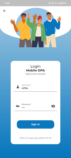 IDOS Super Apps Screen 2