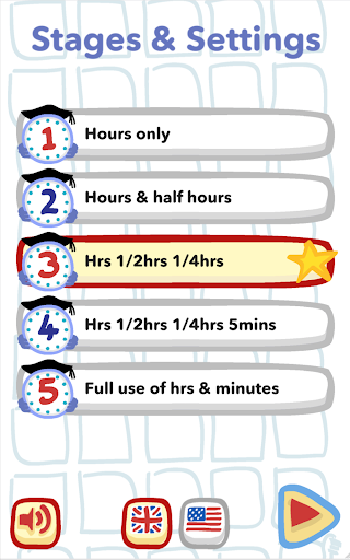 Tell the Time - Bubbimals Screen 2