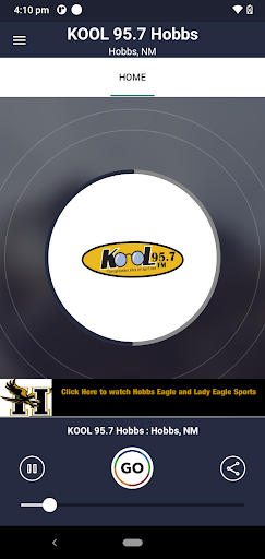 Android application KOOL 95.7 Hobbs screenshort