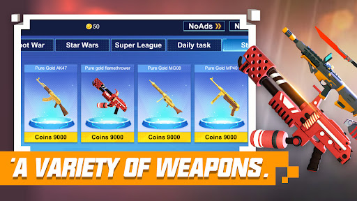 Pixel World:FPS Shoot Game Screen 3