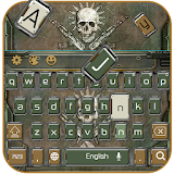 Skull Theme Gun Fire Keyboard icon