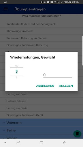 Android application Train-Bo screenshort
