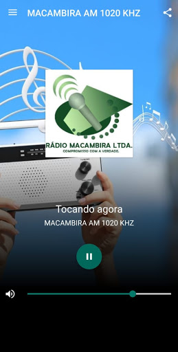 Android application MACAMBIRA AM 1020 KHZ screenshort