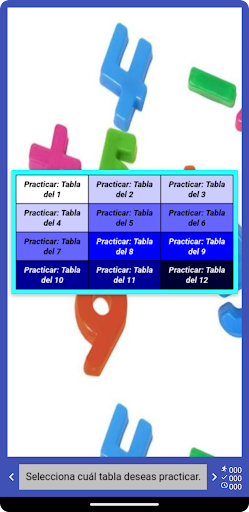 Tablas de Multiplicar Screen 2