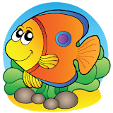 Fishing the Fishes Kids Game icon