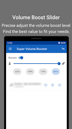 Volume+: Volume Booster, Sound Screen 2