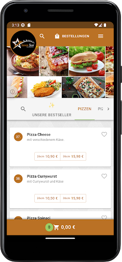 Seven Star Pizza Lieferservice Screen 2