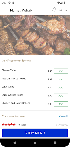 Flames Kebab Screen 3