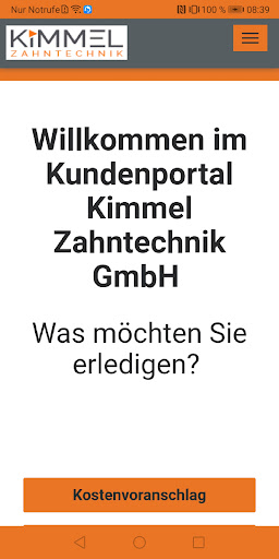 Kimmel Zahntechnik Screen 3