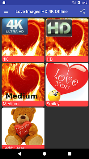 5000+ Love Images 4K (Offline) Screen 2