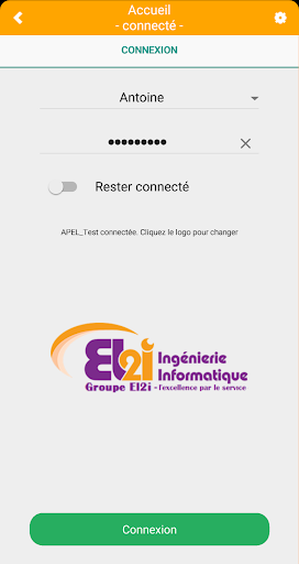 Android application APEL Mobile screenshort