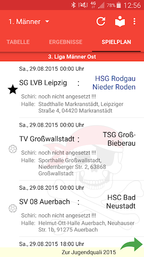 HSG Rodgau - Baggerseepiraten Screen 2