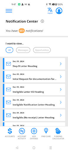 App screenshot