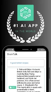 Brain Talk powered by ChatGPT